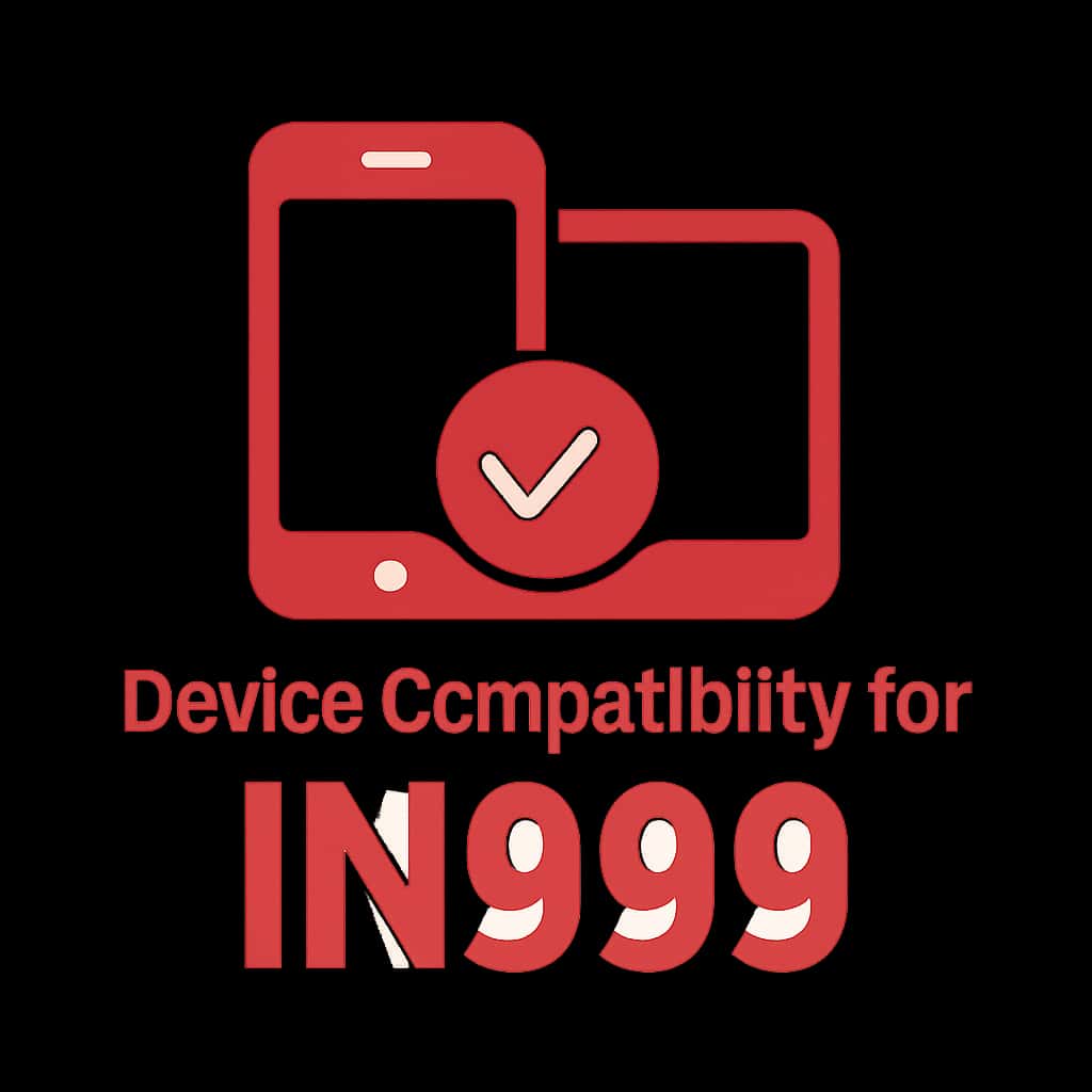 A professional icon representing Device Compatibility for IN999