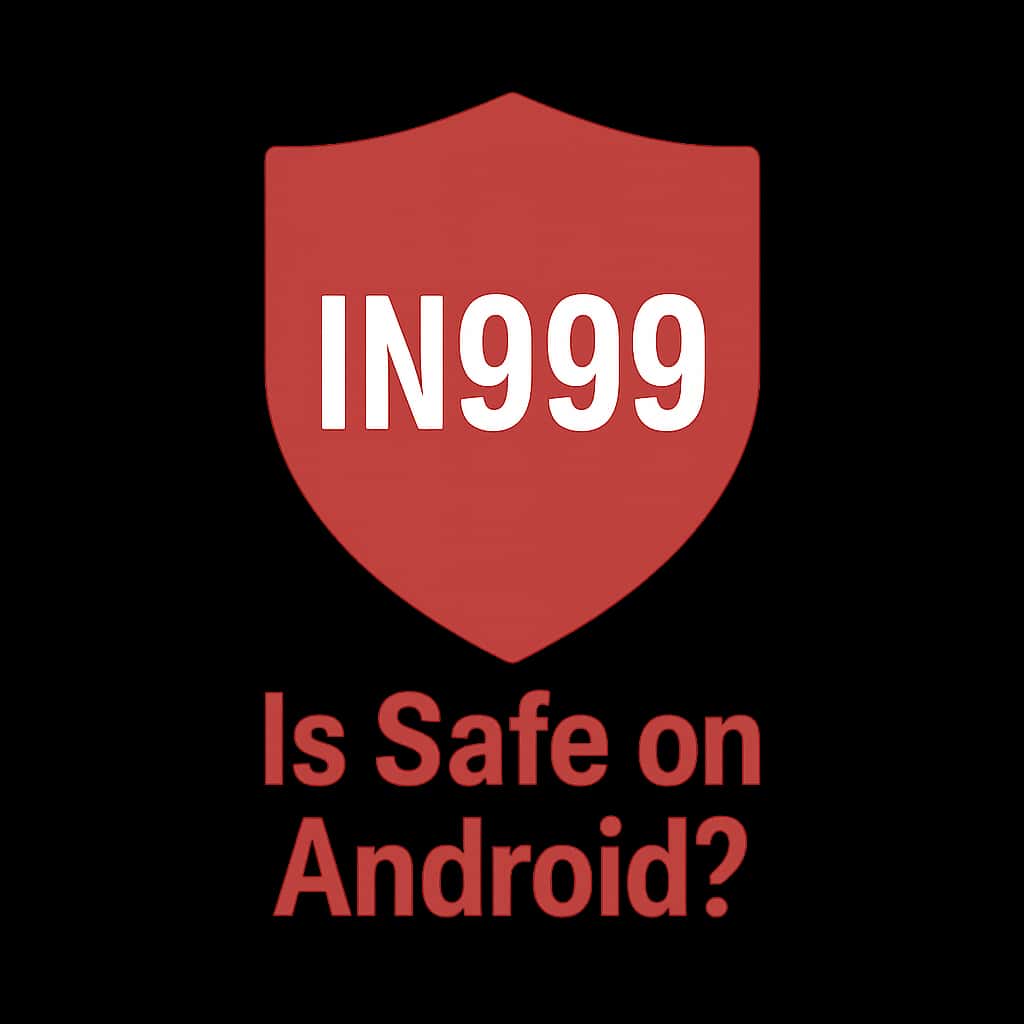A badge representing the safety of IN999 on Android.